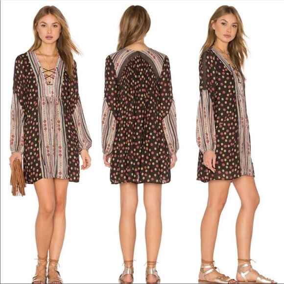 FREE PEOPLE Pebble Rain or Shine Dress Size XS - Picture 1 of 12